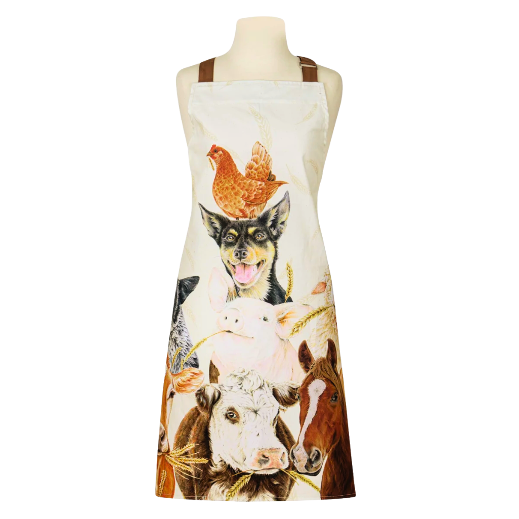 Farmyard Faces 2 Apron