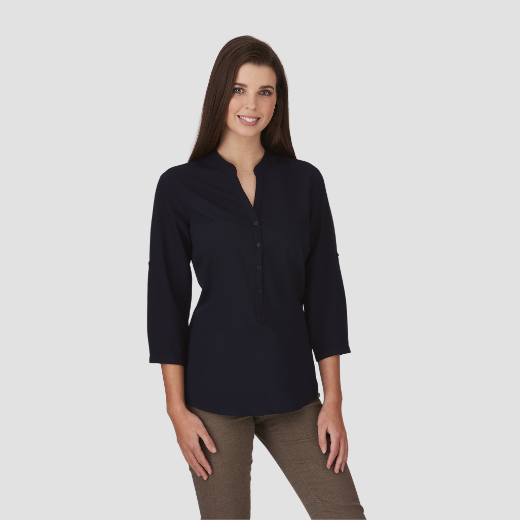 2263 - Womens City Collection So Ezy 3/4 Sleeve Top
