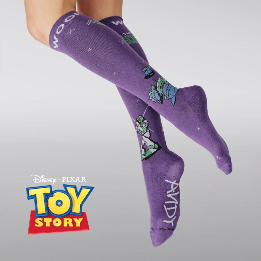 Dr Woof Disney &amp; Pixar’s Buzz to the Rescue Bamboo Compression Socks