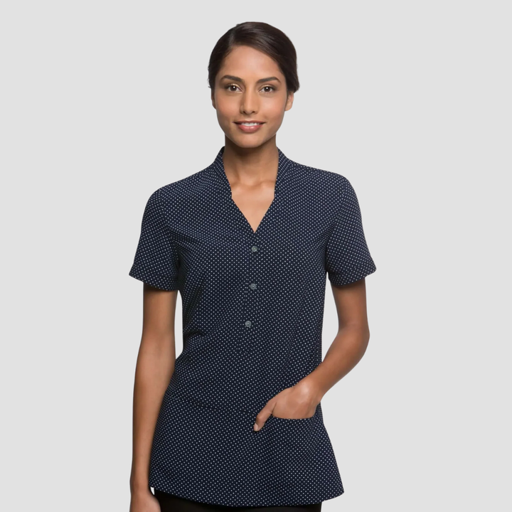 2174 - Womens City Collection Spot Tunic