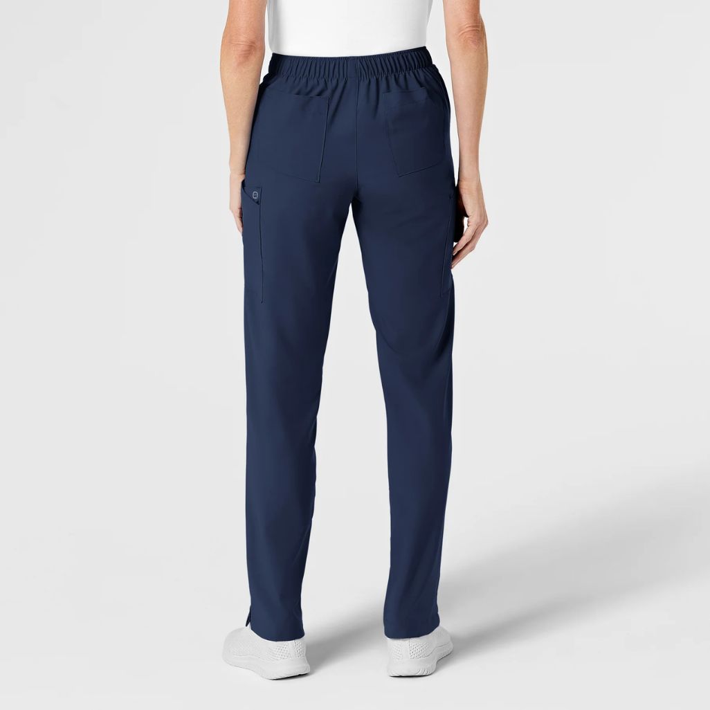 5155 - Womens Wink W123 Flat  Front Cargo Scrub Pant