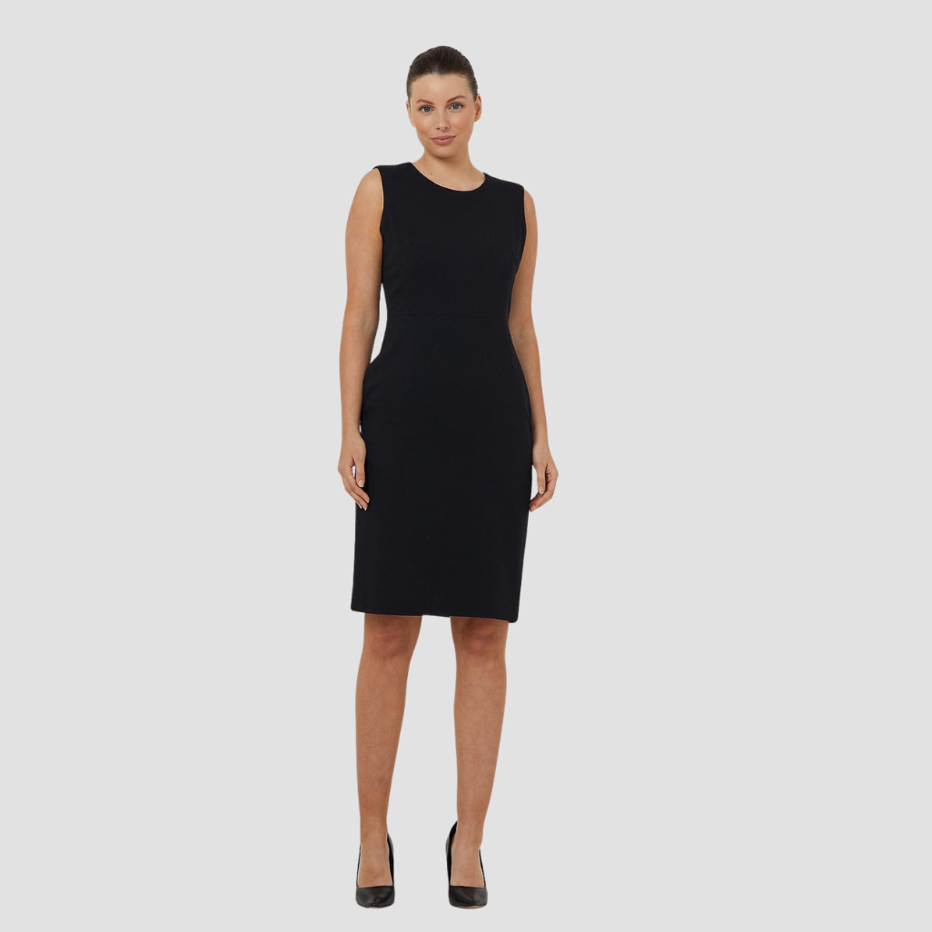 CAT675 - Womens NNT Dobby Sleeveless Dress