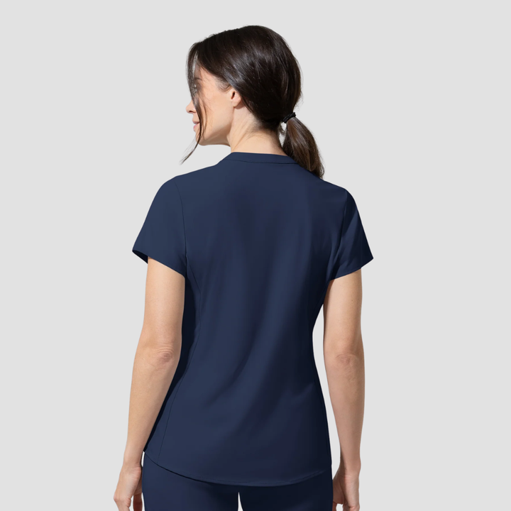 6270 - Womens Wink Waterproof Aura Allure V-Neck Scrub Top