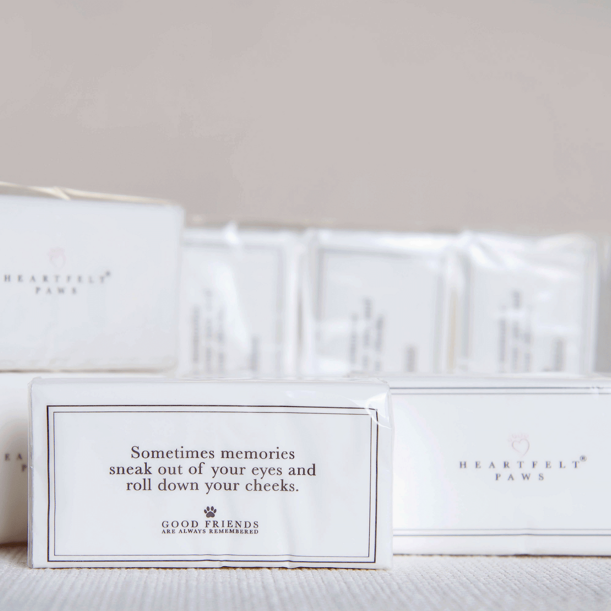 Heartfelt Paws Tissues - 16 Pack