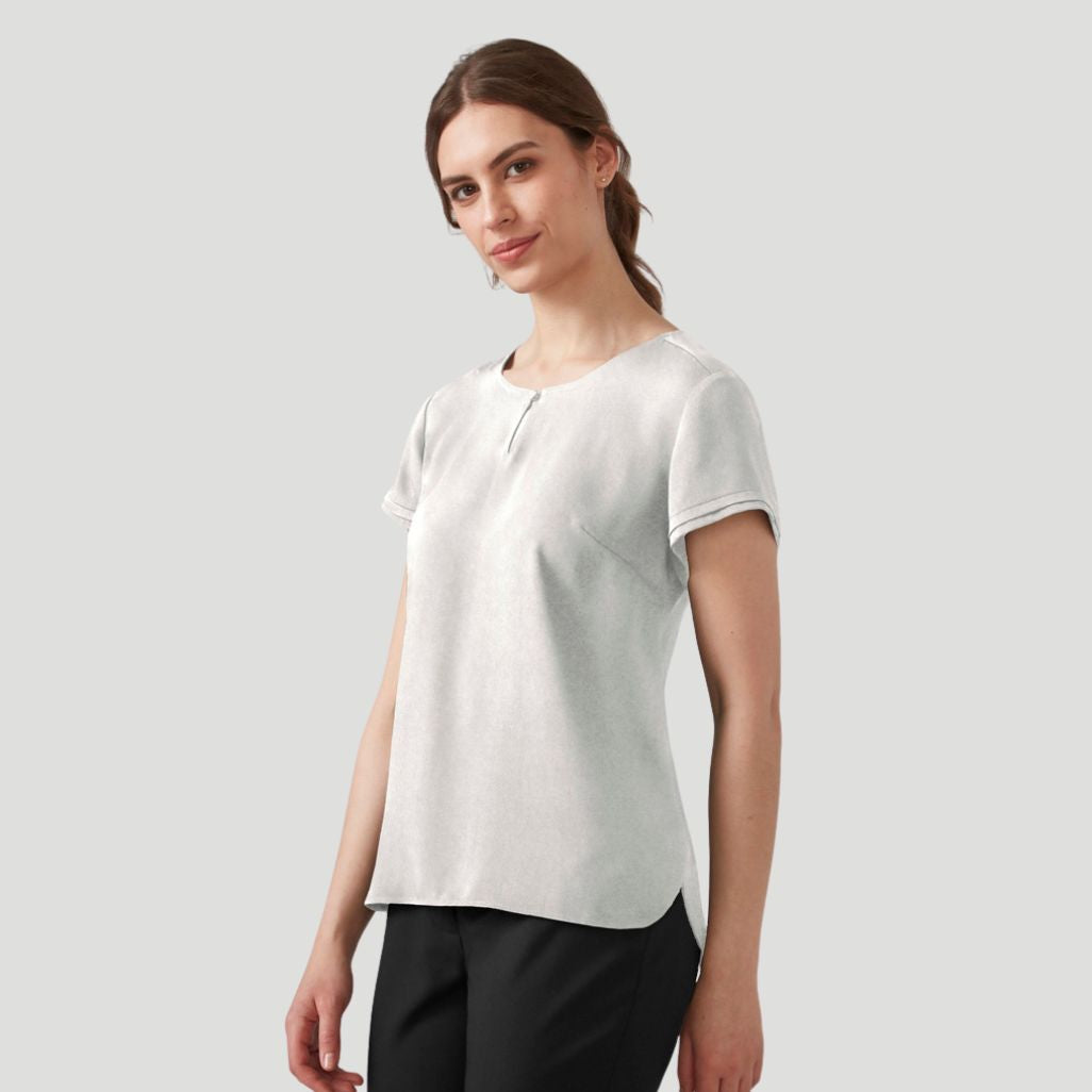 RU569LS - Womens Fashion Biz Evelyn Short Sleeve Blouse