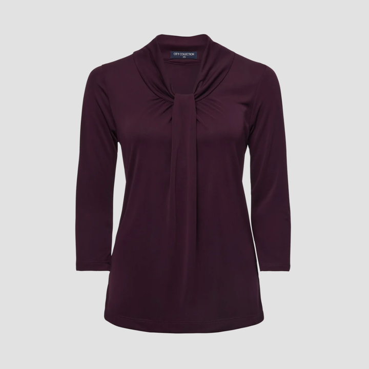 2221 - Womens City Collection Pippa 3/4 Sleeve Top