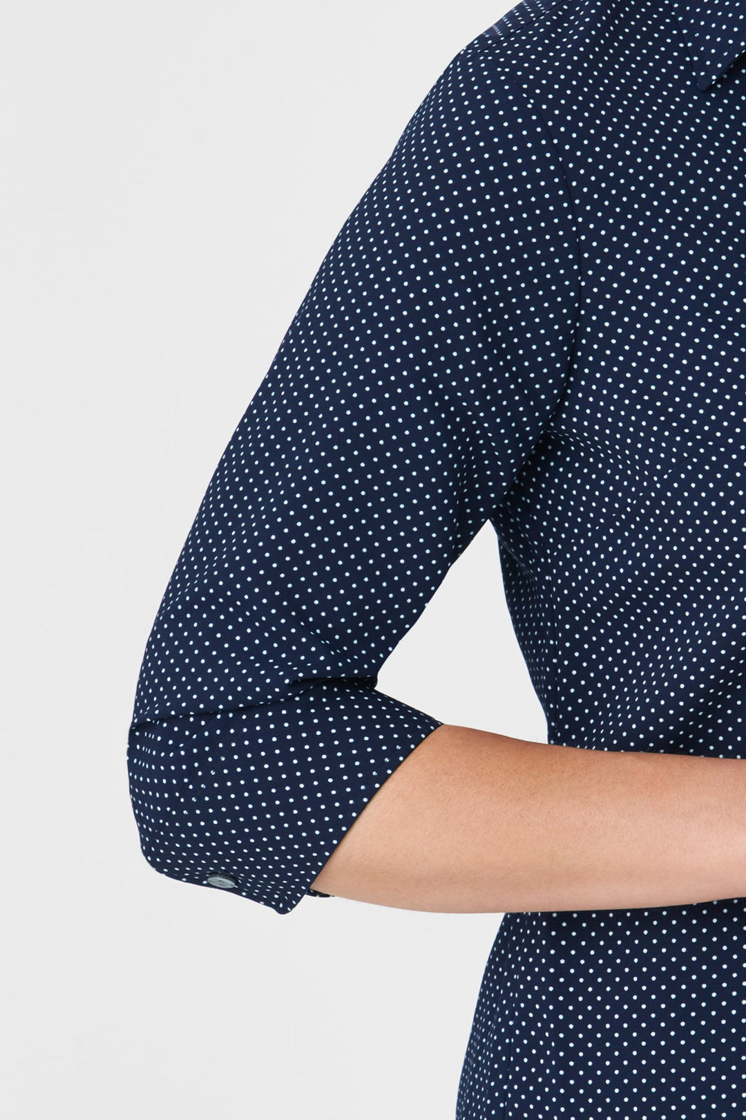2173 - Womens City Collection Spot Short Sleeve Top