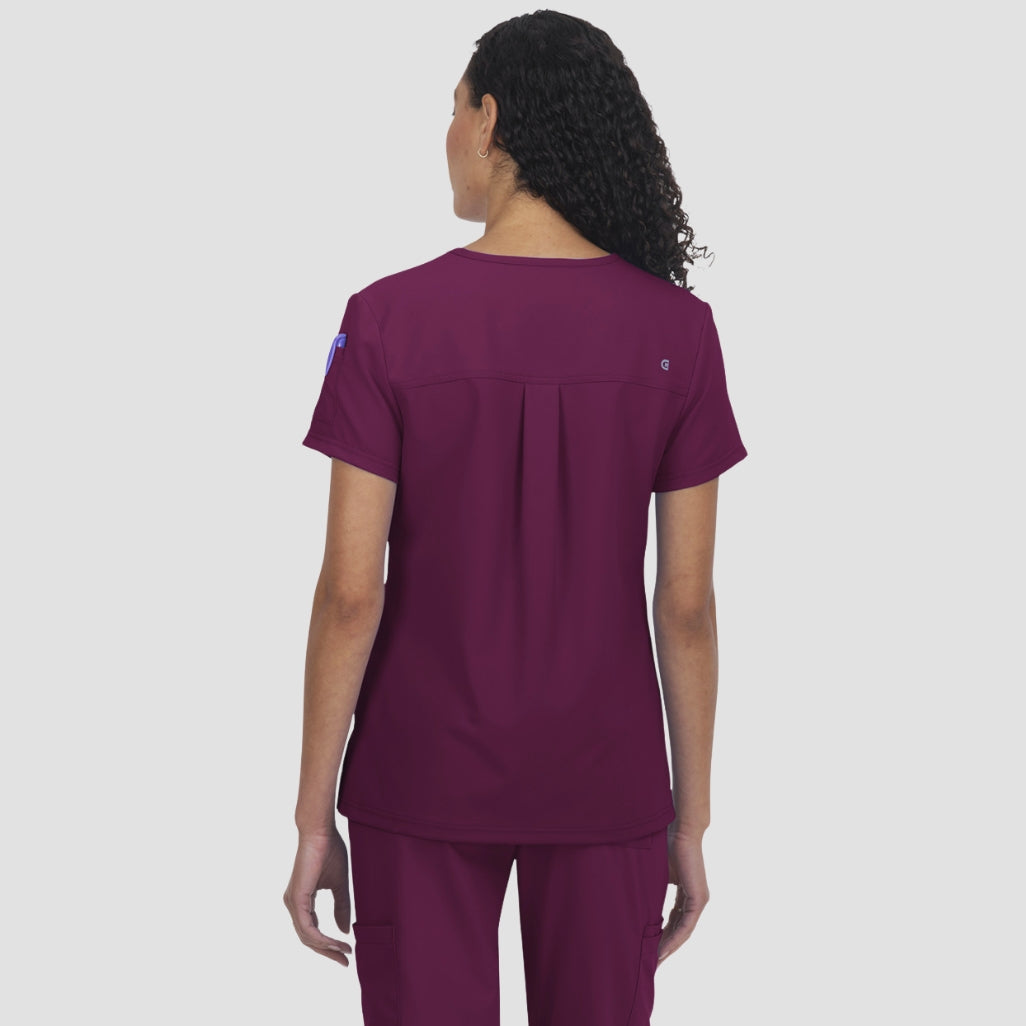 C101 - Womens Koi Cureology Cardi Scrub Top