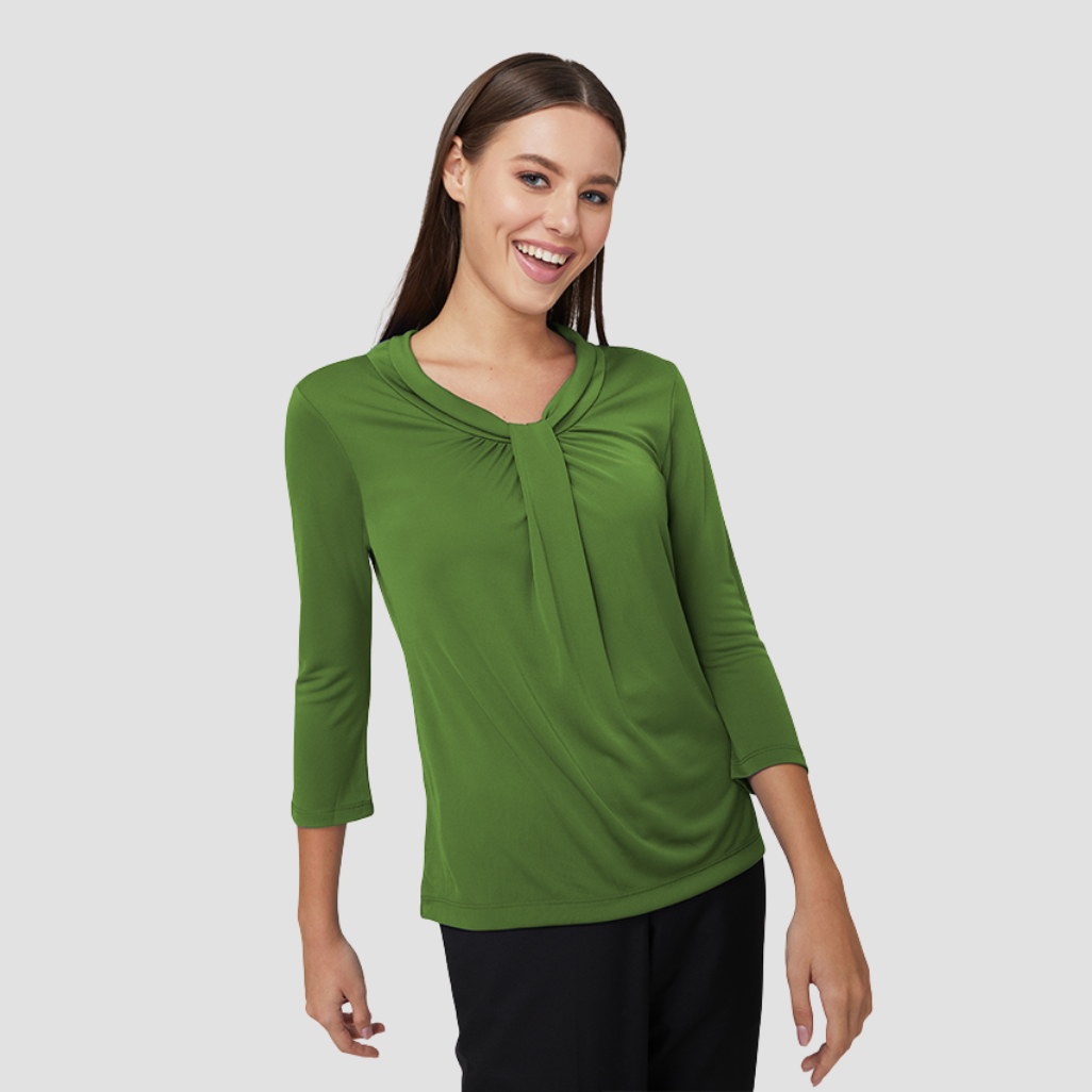 2221 - Womens City Collection Pippa 3/4 Sleeve Top