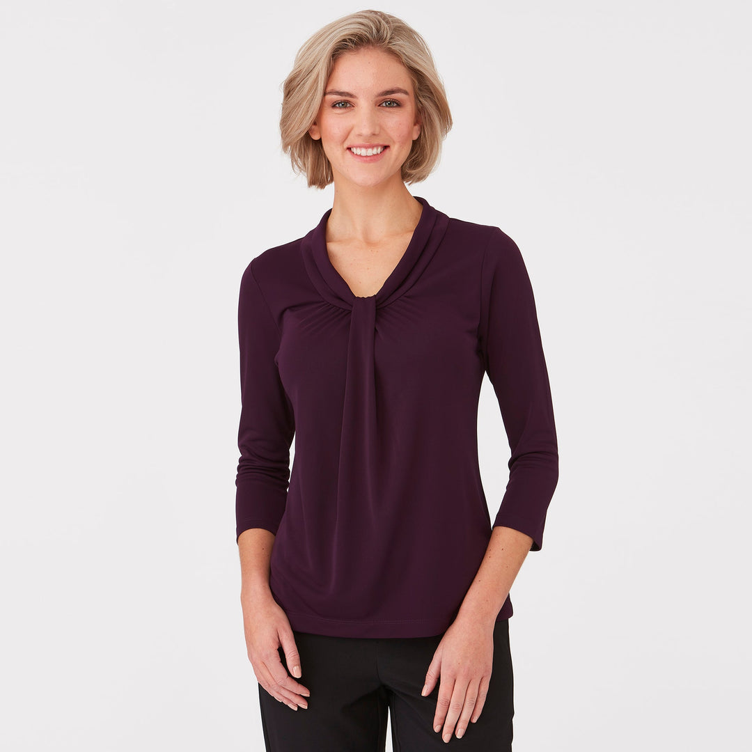 2221 - Womens City Collection Pippa 3/4 Sleeve Top