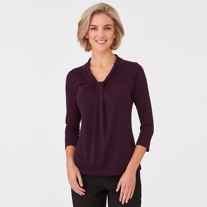 2221 - Womens City Collection Pippa 3/4 Sleeve Top