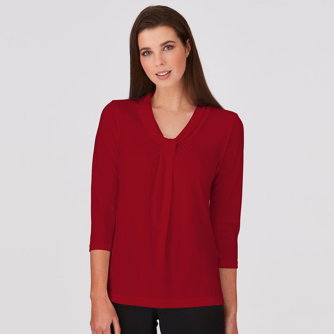 2221 - Womens City Collection Pippa 3/4 Sleeve Top