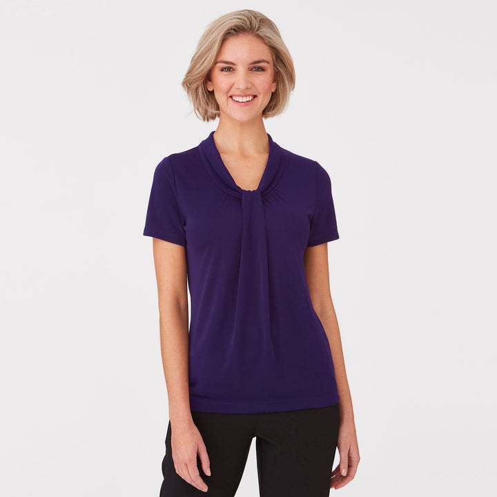 2222 - Womens City Collection Pippa Short Sleeve Top