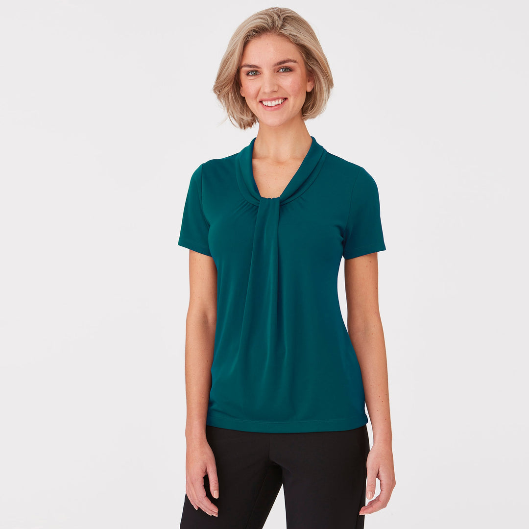2222 - Womens City Collection Pippa Short Sleeve Top