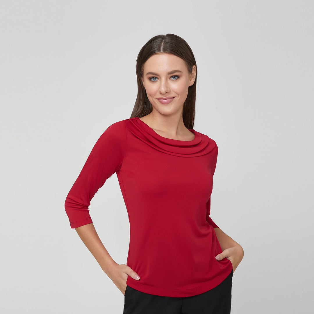 2226 - Womens City Collection Eva 3/4 Sleeve Top