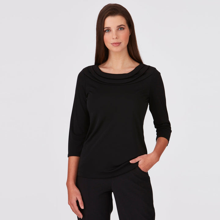 2226 - Womens City Collection Eva 3/4 Sleeve Top