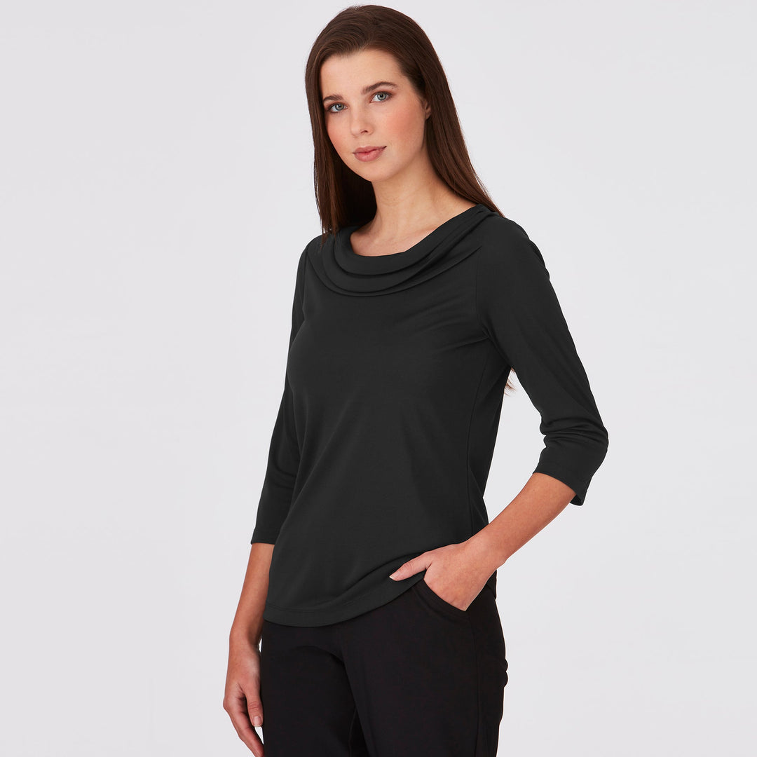 2226 - Womens City Collection Eva 3/4 Sleeve Top