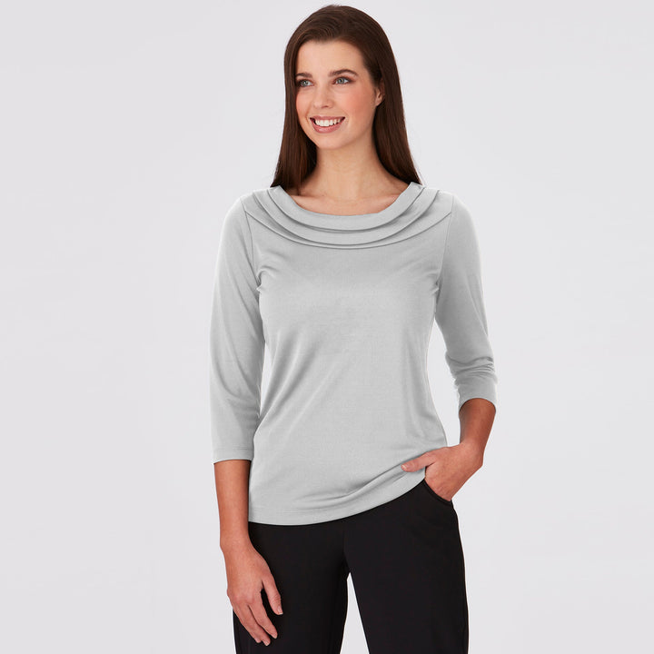 2226 - Womens City Collection Eva 3/4 Sleeve Top