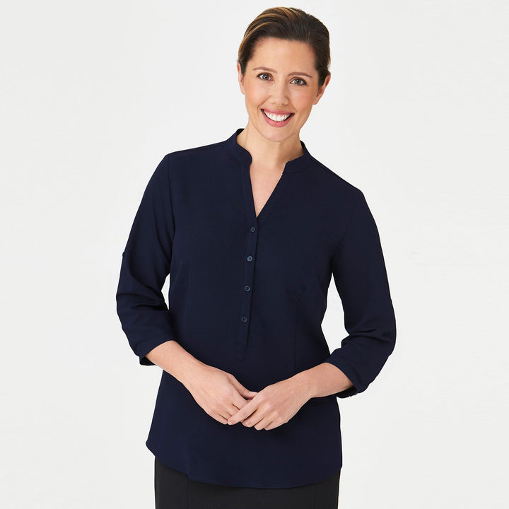 2263 - Womens City Collection So Ezy 3/4 Sleeve Top - WHOLESALE