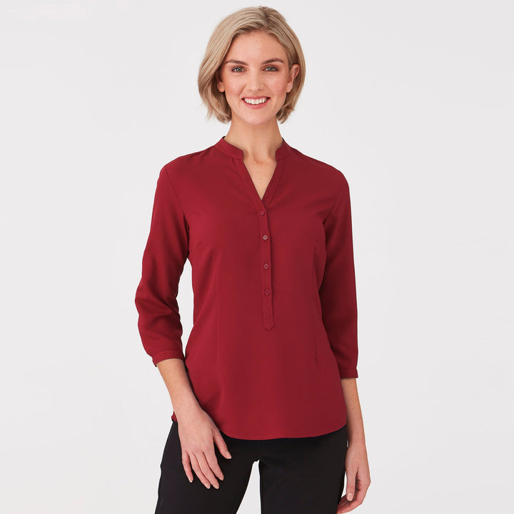 2263 - Womens City Collection So Ezy 3/4 Sleeve Top - WHOLESALE