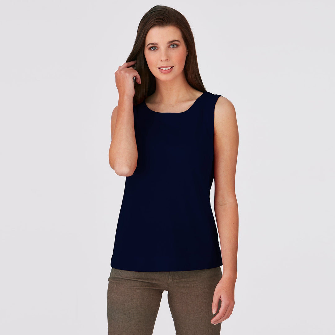2292 - Womens City Collection Smart Knit Sleeveless Top