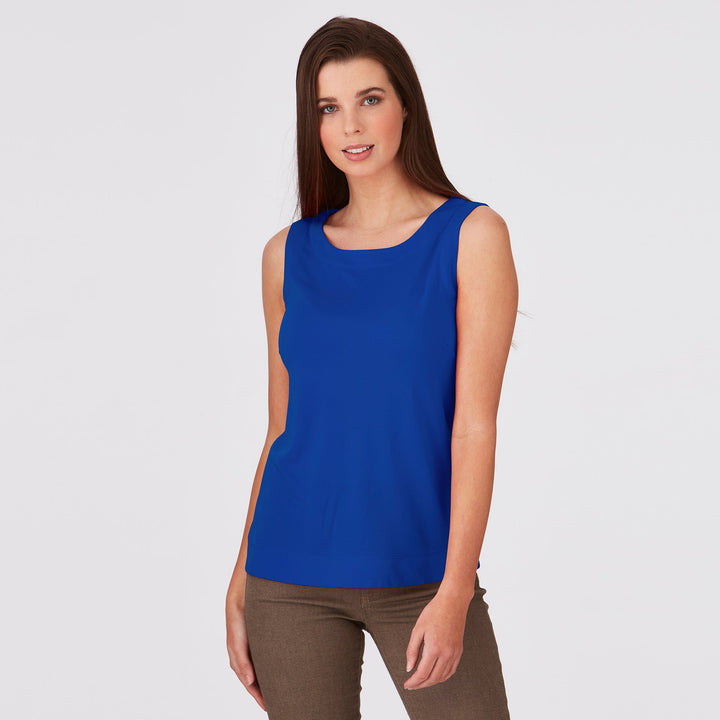 2292 - Womens City Collection Smart Knit Sleeveless Top