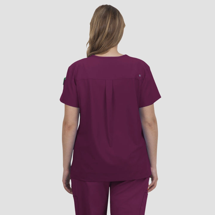 C101 - Womens Koi Cureology Cardi Scrub Top