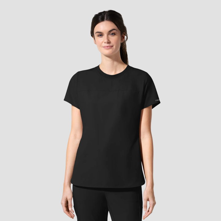 6170 - Womens Wink Waterproof Aura Captive Crew Neck Scrub Top