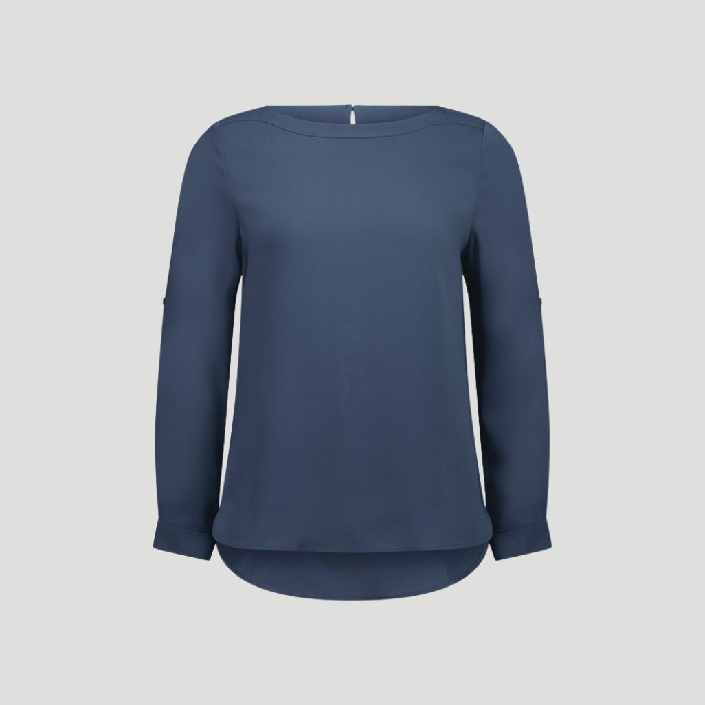 S828LL - Womens Fashion Biz Madison Boat Neck Top