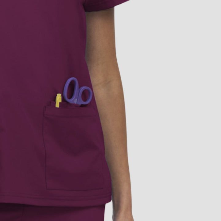 C101 - Womens Koi Cureology Cardi Scrub Top