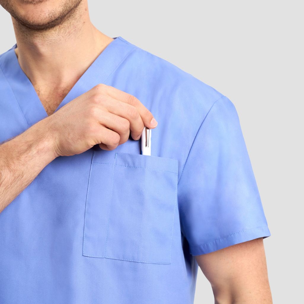 H10612 - Unisex Fashion Biz Scrub Top