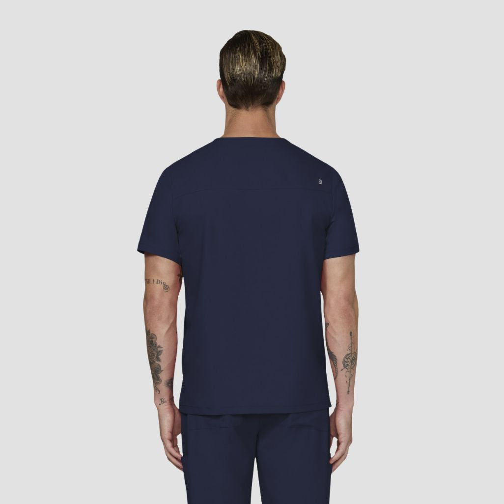 C652 - Mens Koi Cureology Stasis Scrub Top
