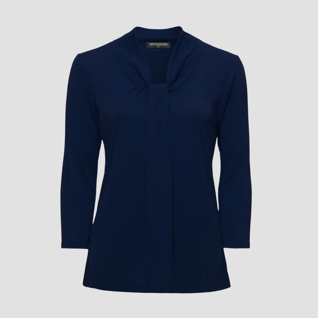 2221 - Womens City Collection Pippa 3/4 Sleeve Top