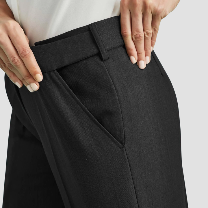10115 - Womens Fashion Biz Adjustable Waist Pant