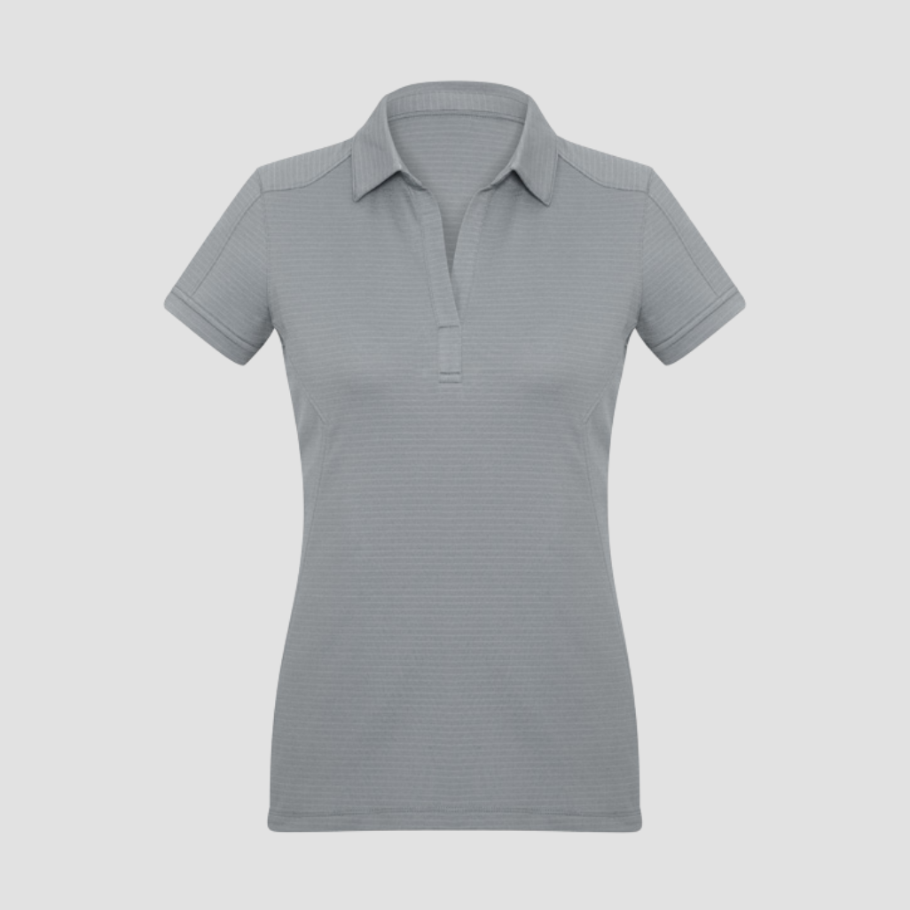 P706LS - Womens Fashion Biz Profile Short Sleeve Polo