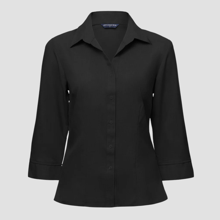 2145 - Womens City Collection Ezylin 3/4 Sleeve Top