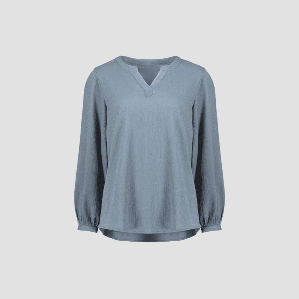 RU568LL - Womens Fashion Biz Ruché Long Sleeve Shirt