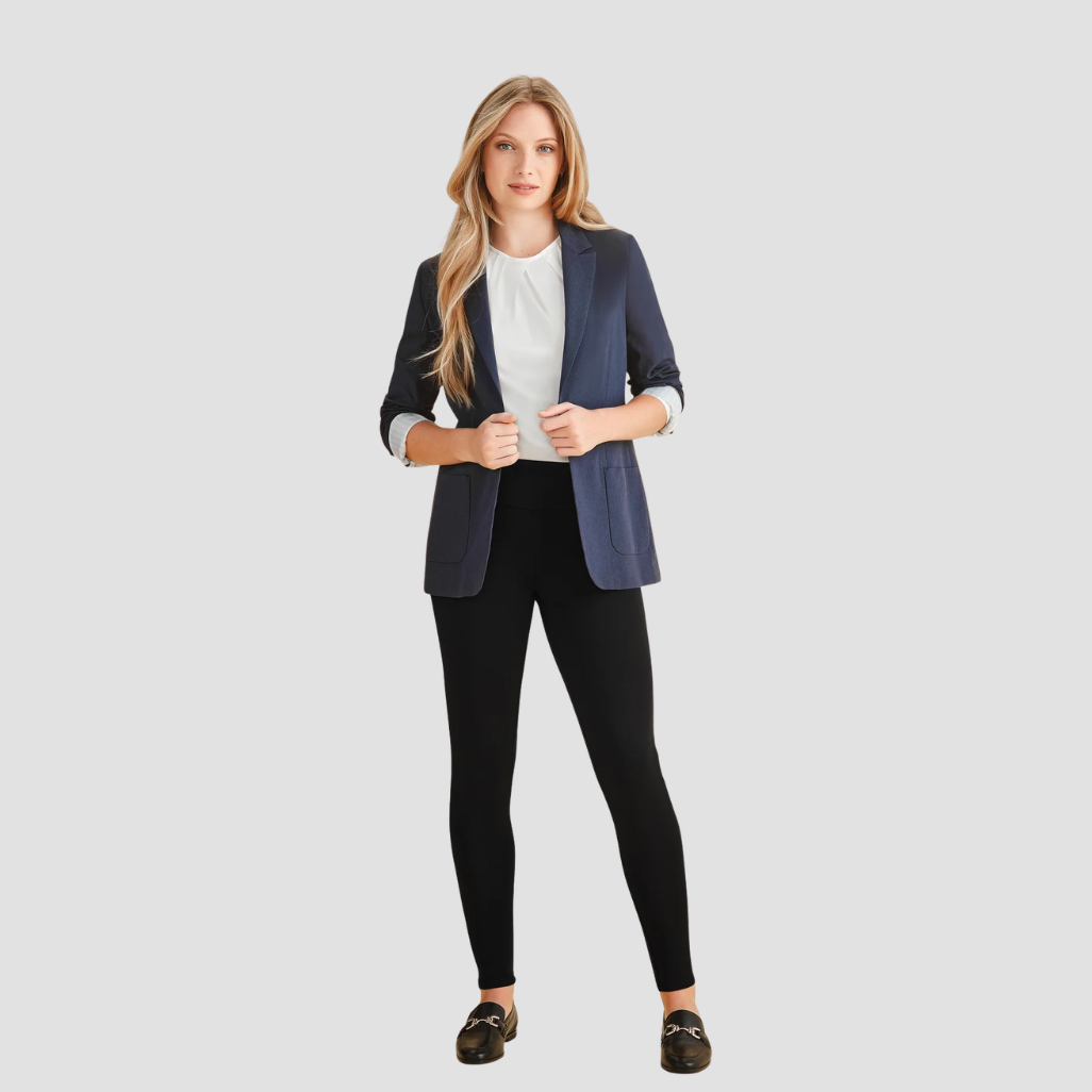 RGP303L - Womens Biz Scuba Ponte High-rise Pull-on Corporate Legging