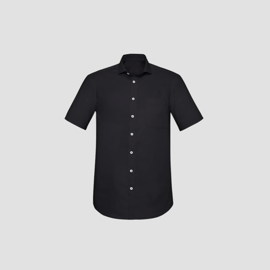 RS968MS - Mens Fashion Biz Charlie Classic Fit Short Sleeve Shirt