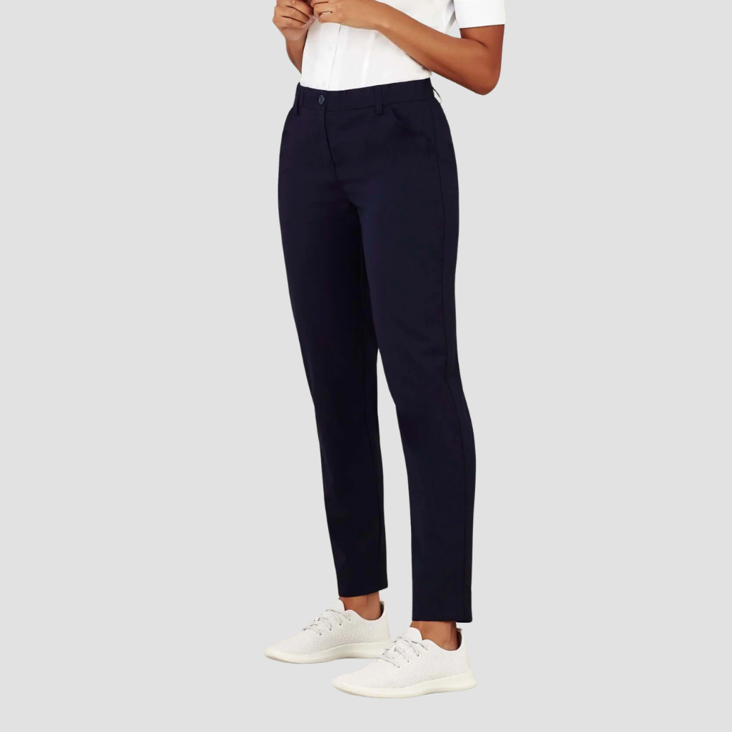 CL953LL - Womens Biz Care Comfort Waist Slim Leg Pant