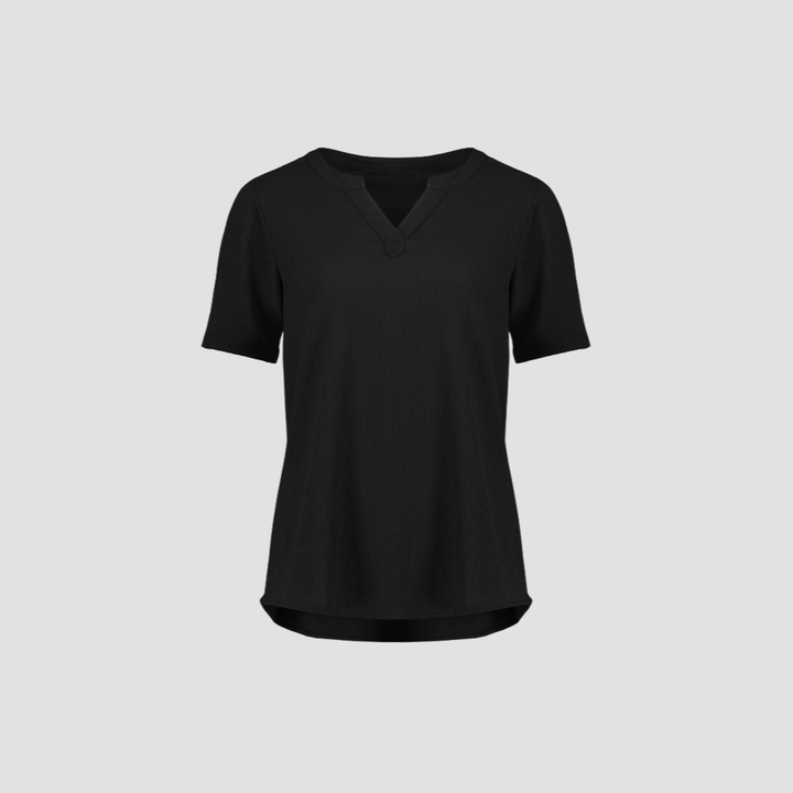 RU568LS - Womens Fashion Biz Ruché Short Sleeve Shirt