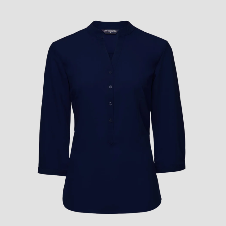 2263 - Womens City Collection So Ezy 3/4 Sleeve Top