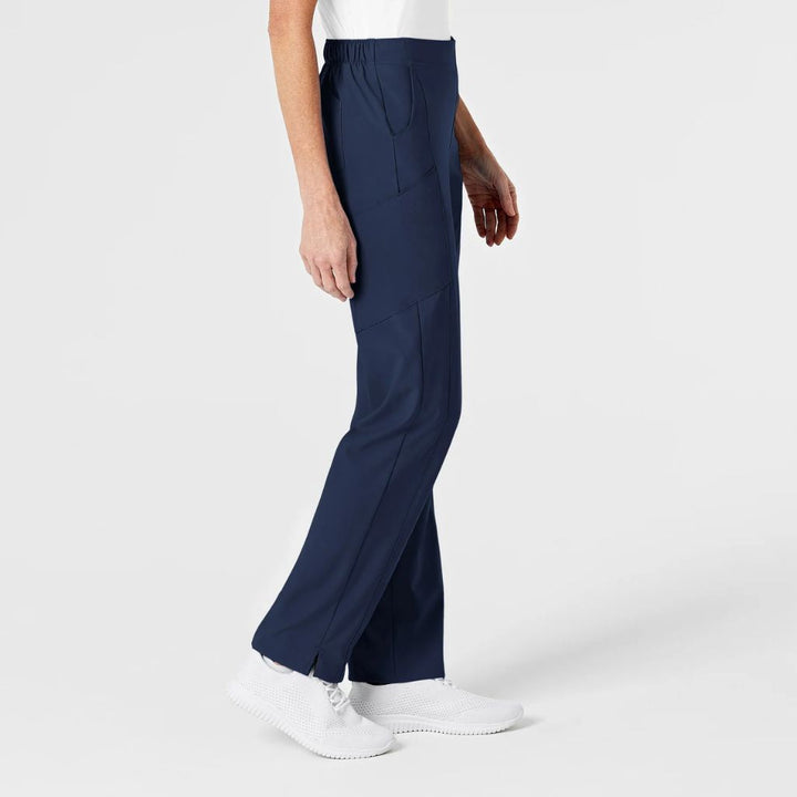 5155 - Womens Wink W123 Flat  Front Cargo Scrub Pant