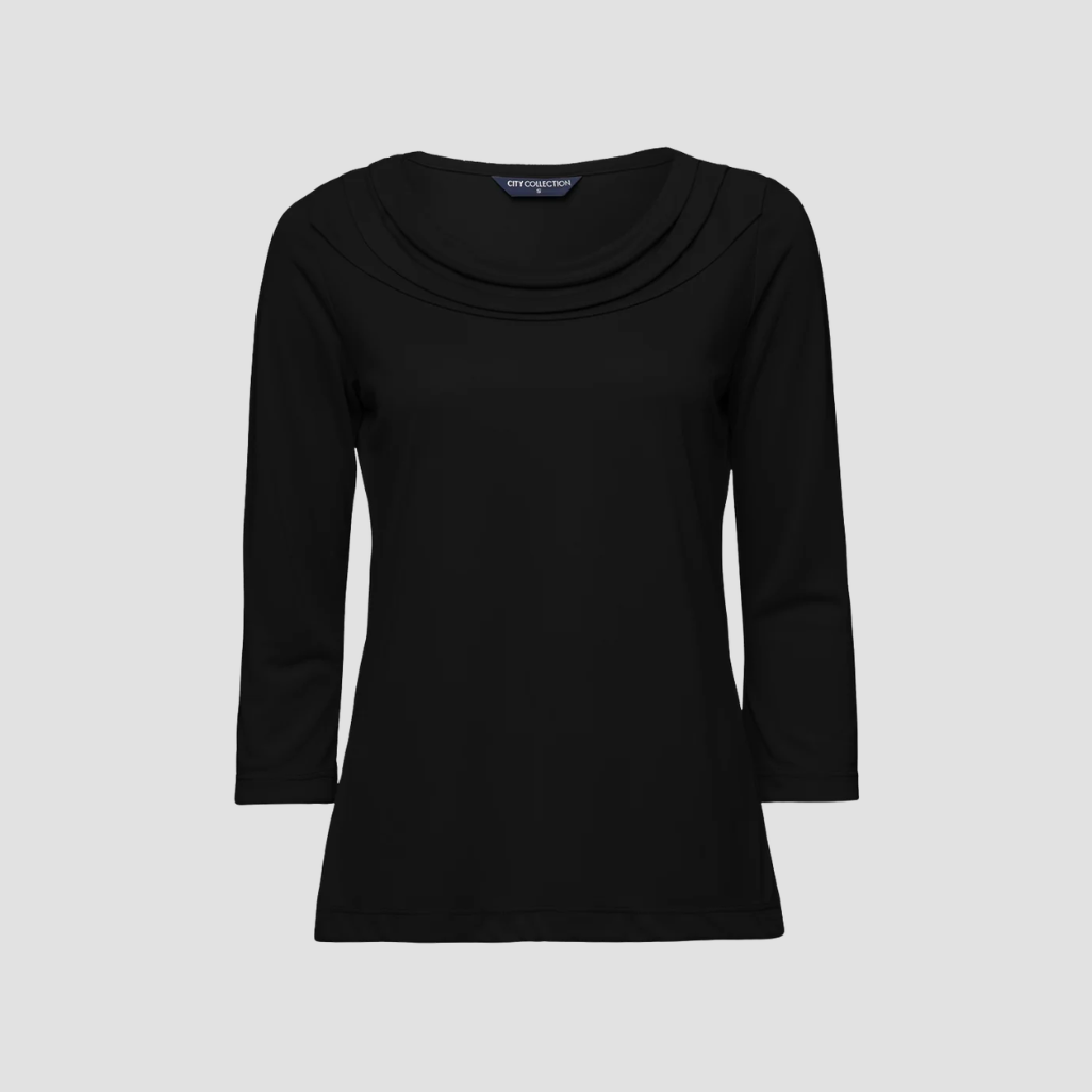 2226 - Womens City Collection Eva 3/4 Sleeve Top
