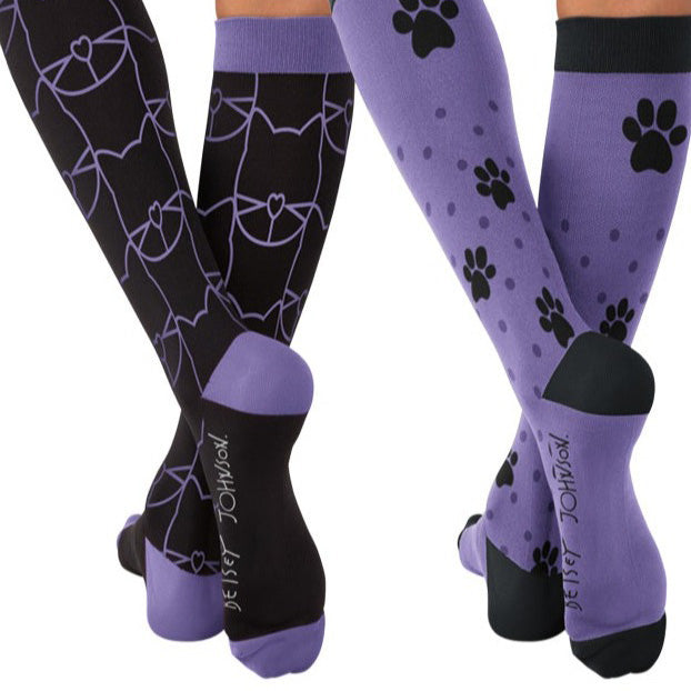 Koi Compression Socks - Betsey Kitty - 2 Pack