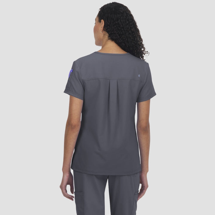 C101 - Womens Koi Cureology Cardi Scrub Top