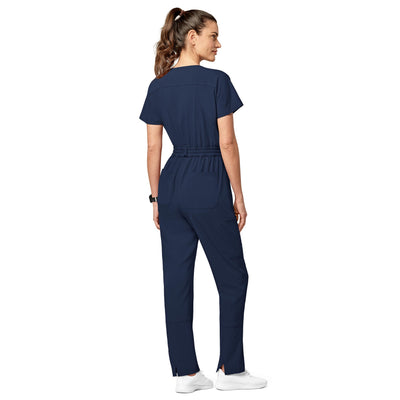 Womens Wonderwink Renew Zip Front Jumpsuit