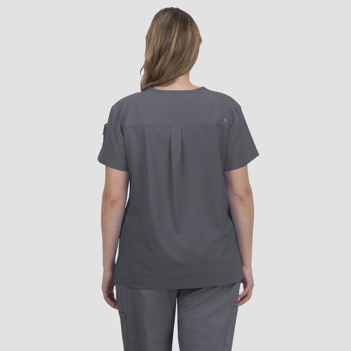 C101 - Womens Koi Cureology Cardi Scrub Top