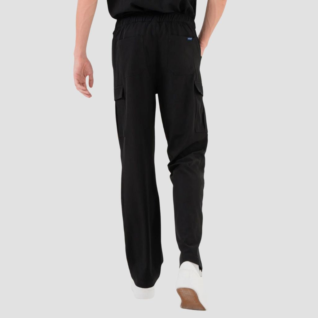 Dr Woof Mens VetCore™ Vet Med Cargo Scrub Pants with GENU™ Removable Knee Protection