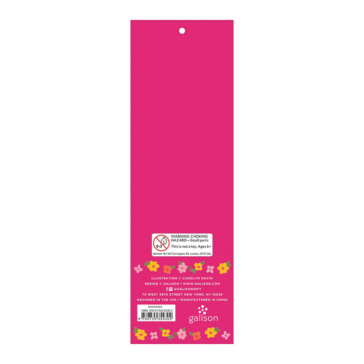 Galison Cool Cats Magnetic Bookmarks 6pcs Set Multi-Coloured